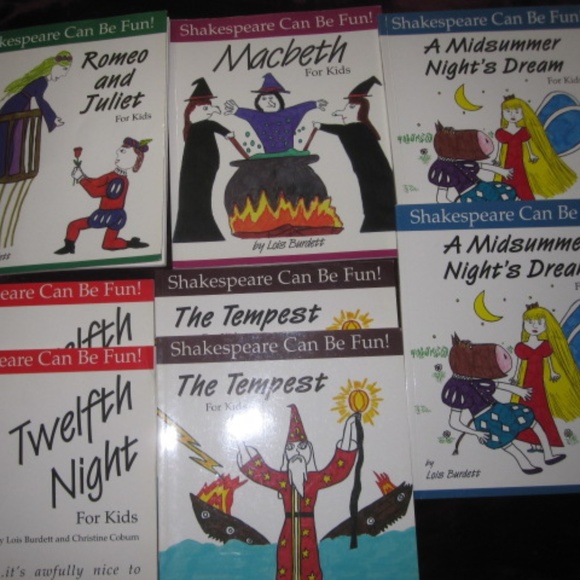 Shakespeare graphic novels 8 books childrens graphic shakespeare - Picture 1 of 6